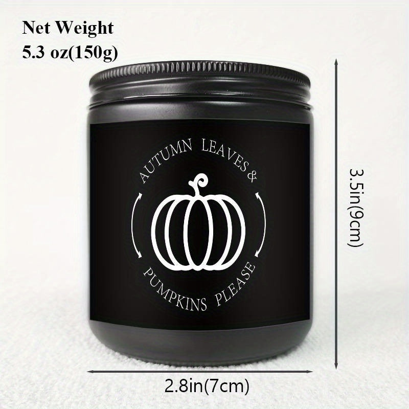 Autumn Glow – Scented Candle with Autumn Leaves & Pumpkins