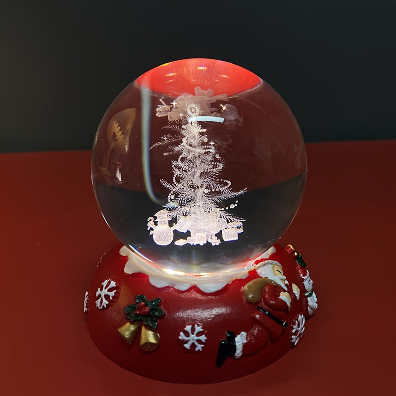 CrystalLight – Elegant USB Kristall Bordslampa