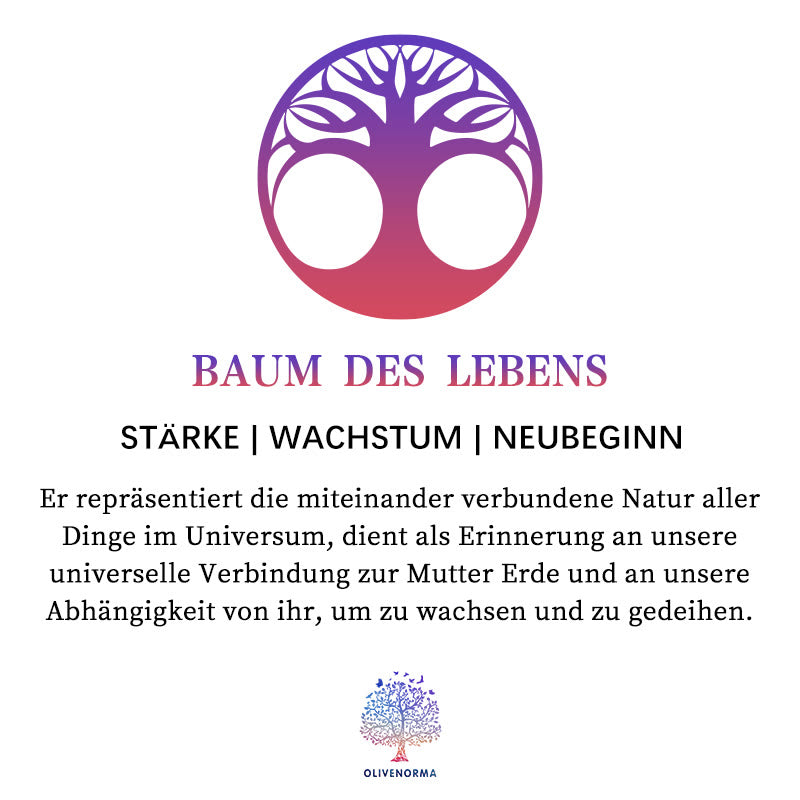 Elegant ring with the tree of life - Lina