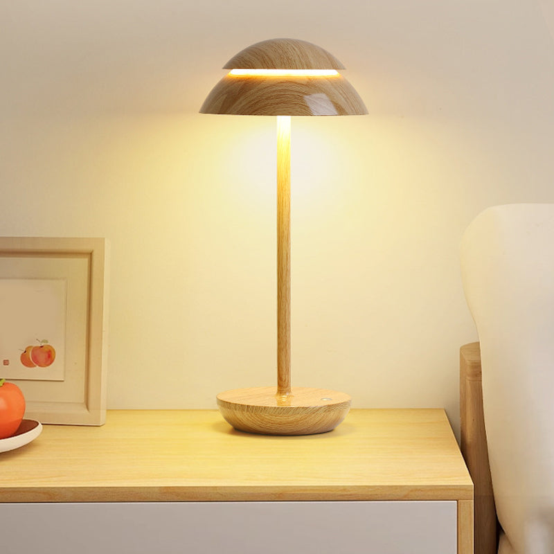 Aurelia Noire - Rechargeable Wireless Table Lamp with Built-in LED Lighting and Battery