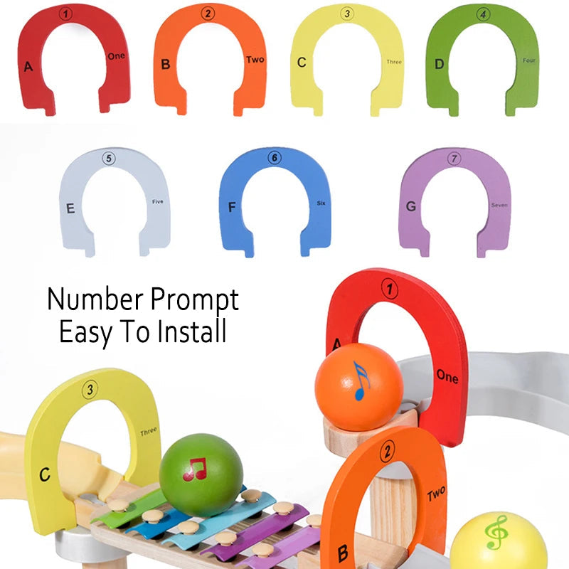 MusicBlock Play - Wooden Sensory Blocks for Development