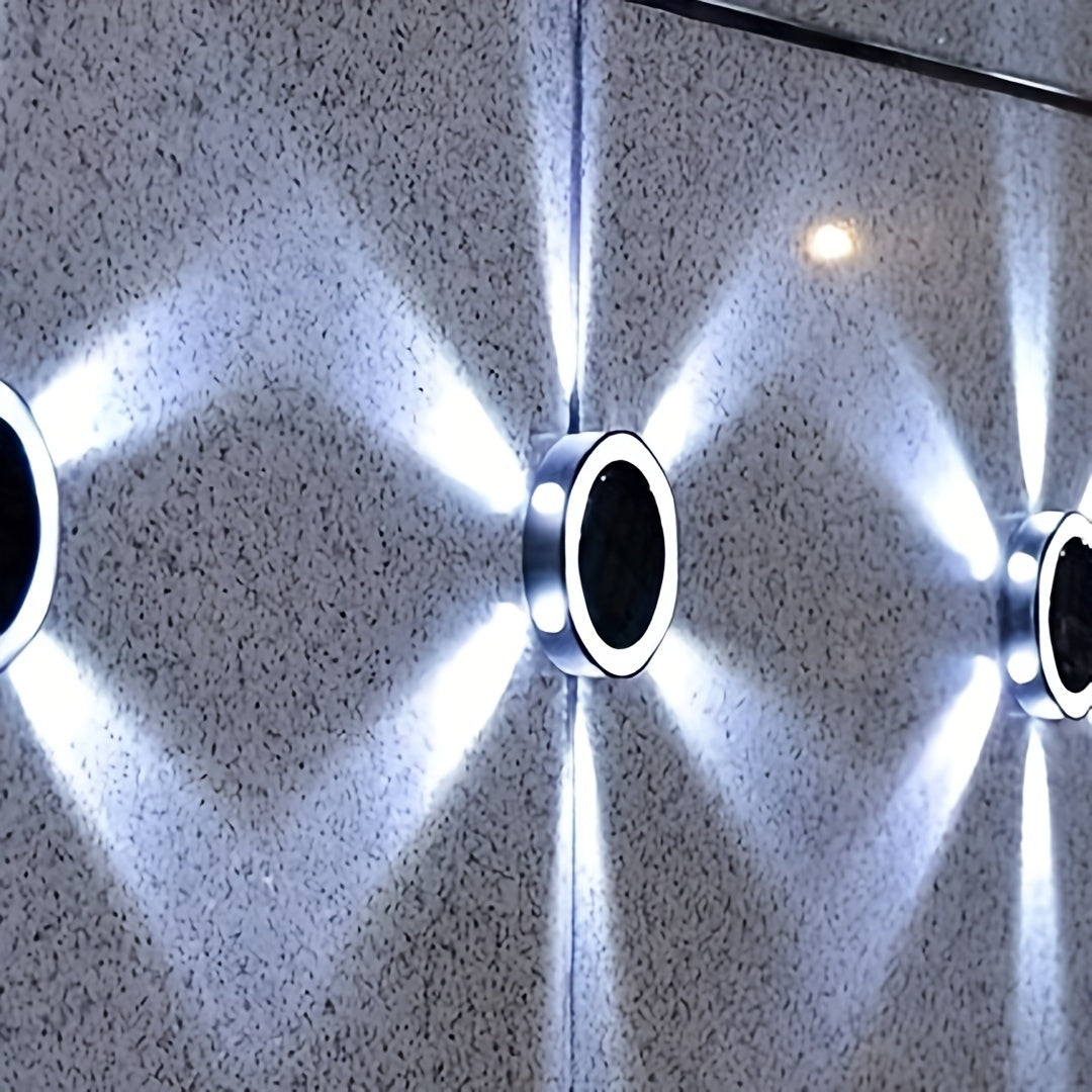 SolarGlow – 6 LED Utomhusbelysning med Solenergi