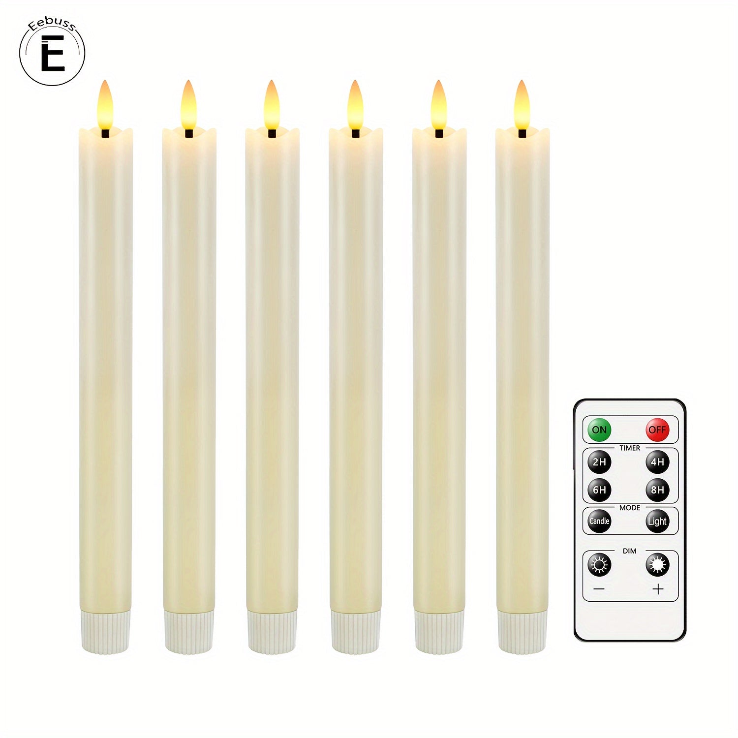 Eebuss Flameless Cone Light - Realistic LED effect