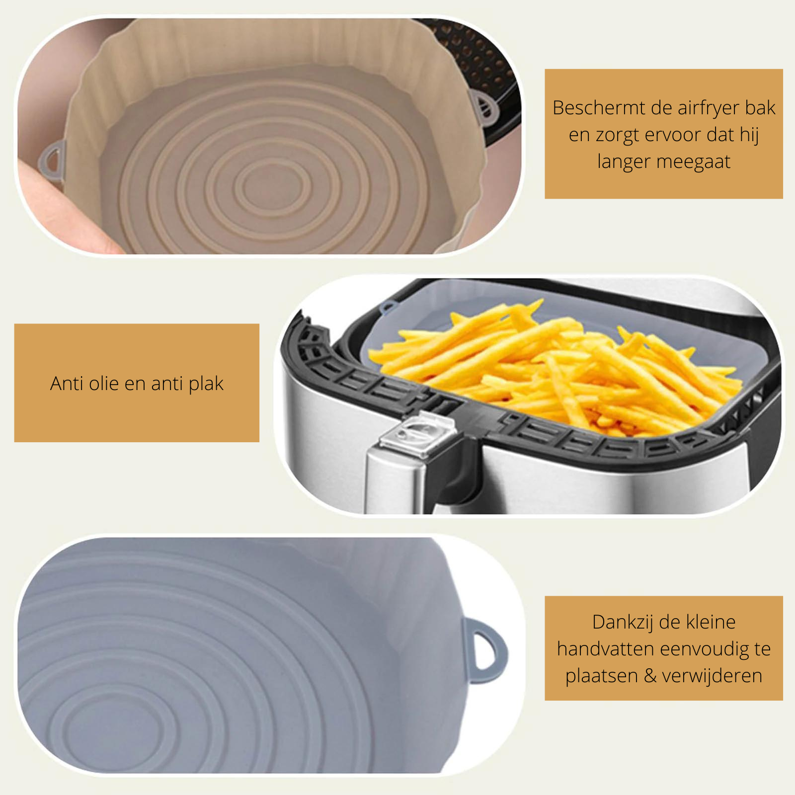 SiliconFry Form – Reusable Airfryer Form for Dishwasher
