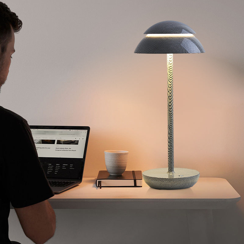 Aurelia Noire - Rechargeable Wireless Table Lamp with Built-in LED Lighting and Battery