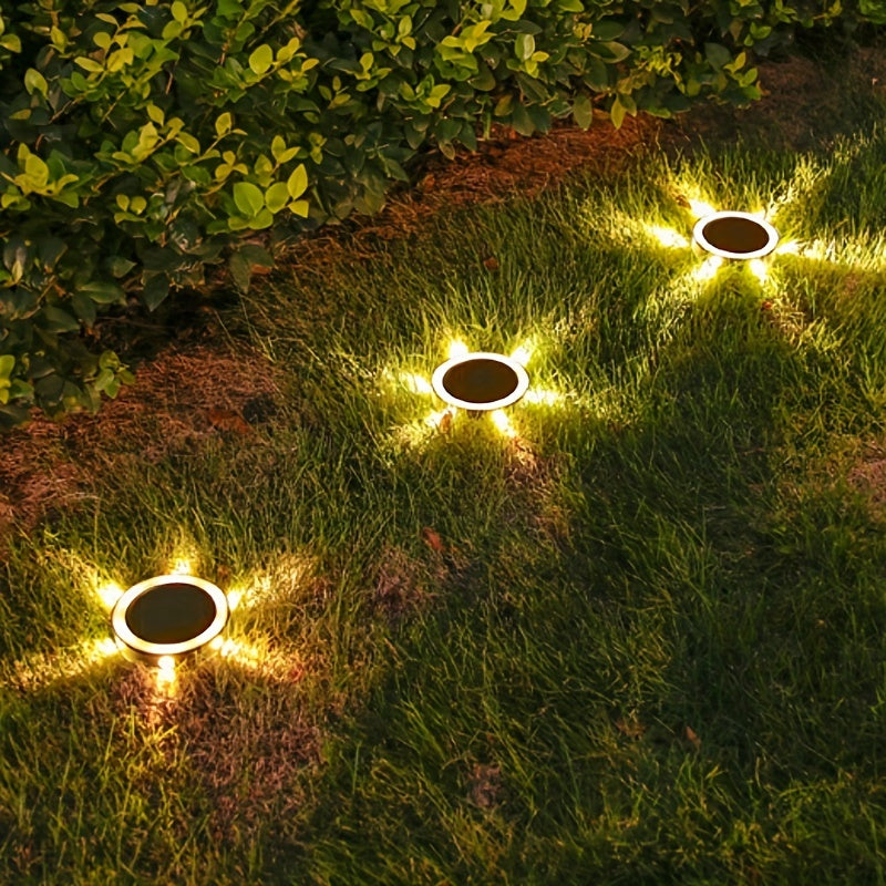 SolarGlow – 6 LED Utomhusbelysning med Solenergi