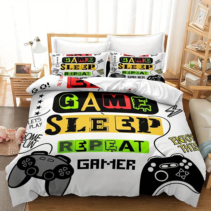 GameDreamer: Luxe Bedding for Adventurous Bedrooms