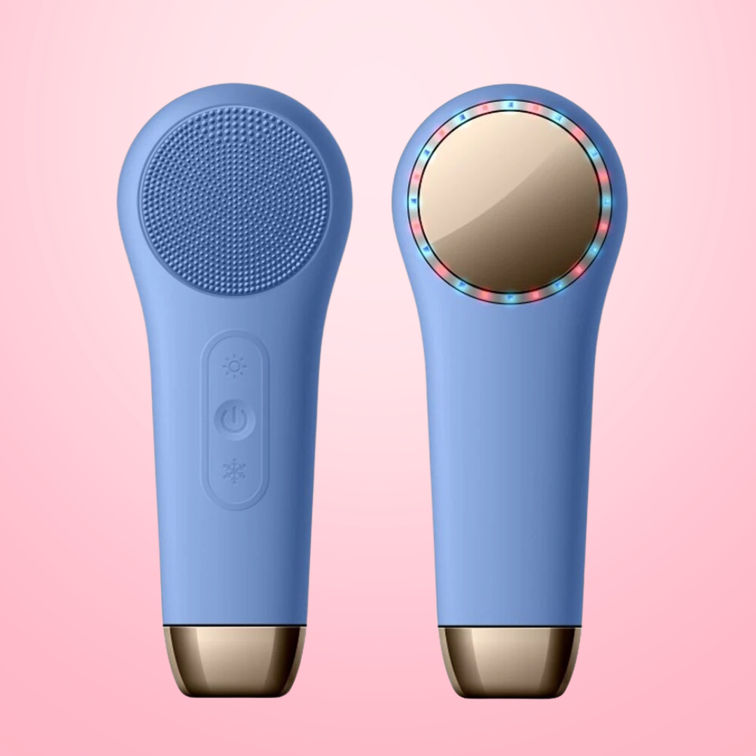 GlowEssence Facial Brush - 3-in-1 Cleansing and Skincare