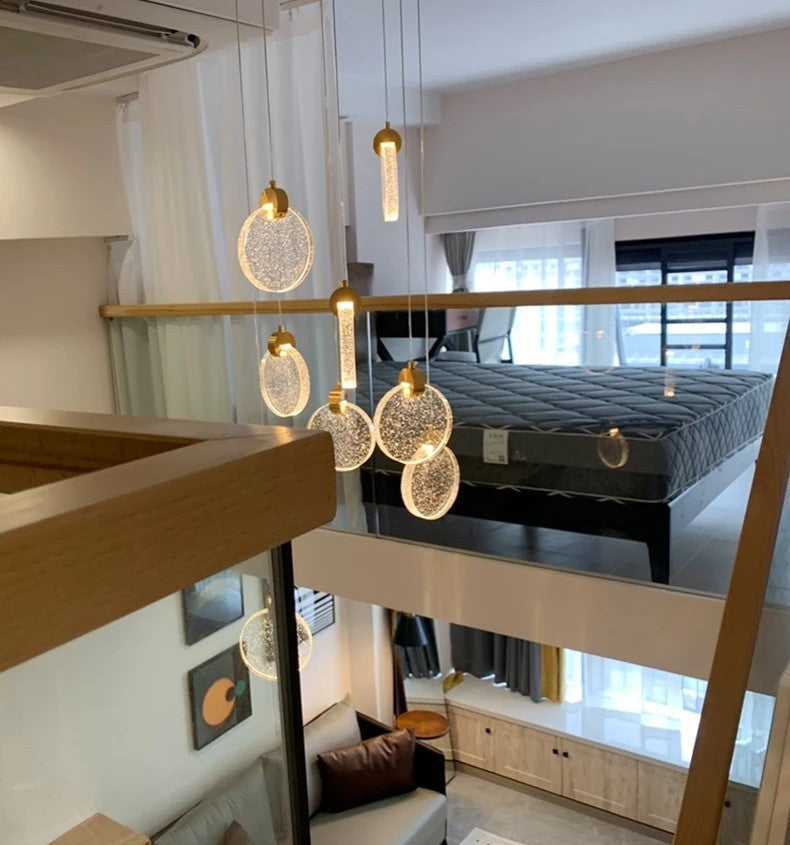 RayonsD'Or – Glass Chandelier for Elegant Ambience