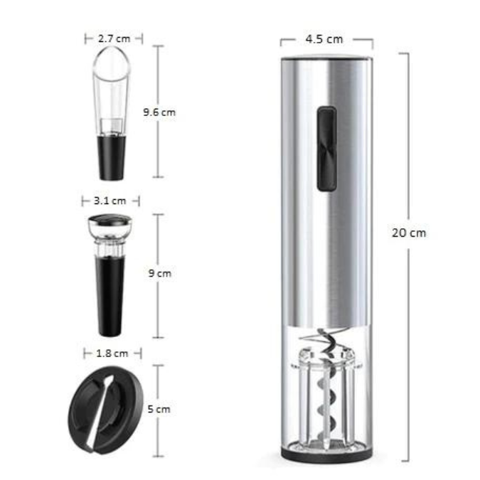 CorkEase – Luxury Electric Corkscrew for the Home