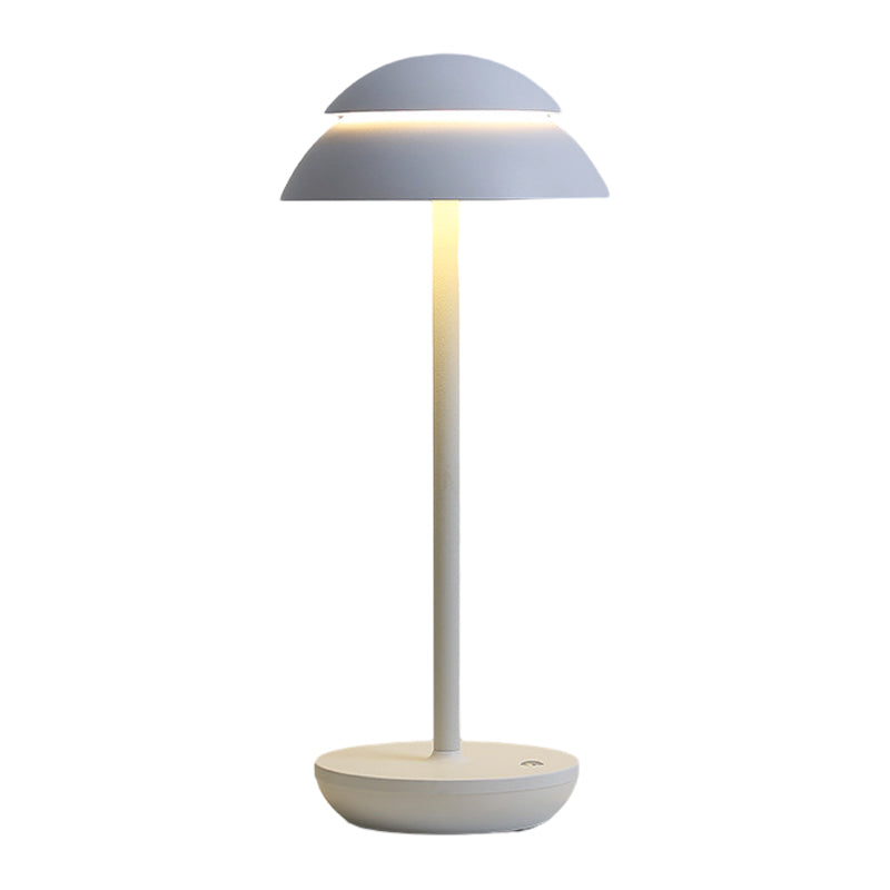 Aurelia Noire - Rechargeable Wireless Table Lamp with Built-in LED Lighting and Battery