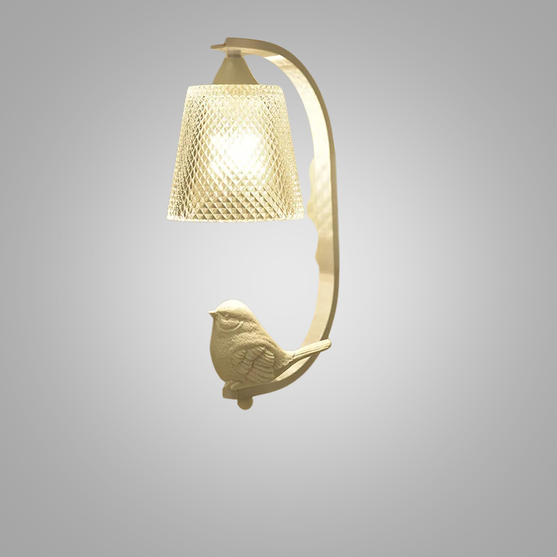 NordicBird Light – Trendy bird wall lamp for bedrooms