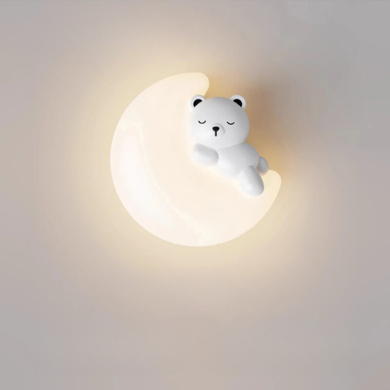 PandaGlow Lamp - Lovely LED Wall Light for Children
