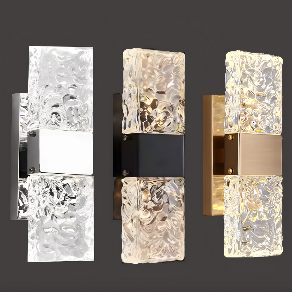 AuraCrystal – Luxe LED Crystal Wall Lamp