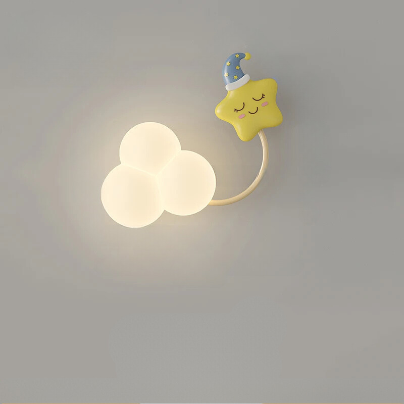 Cartoon Airplane Light – Playful Wall Lamp for the Children's Room