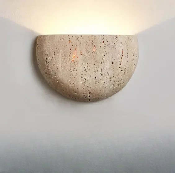 ZenGlow Vägglampa - Wabi-Sabi Minimalism för Din Vägg