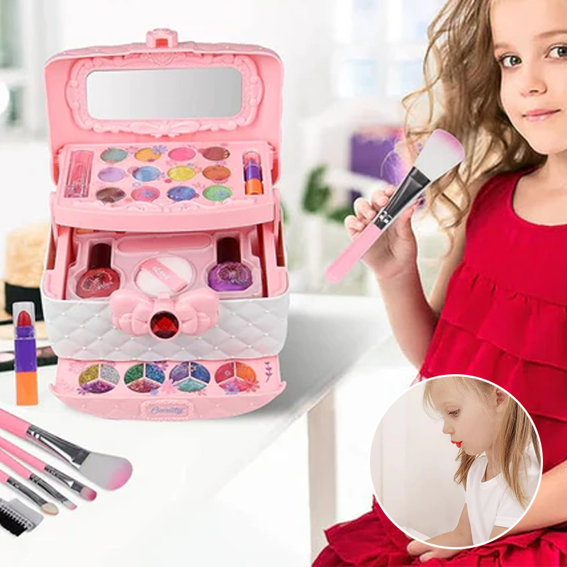 LittleGlam Set - Washable Makeup for Kids