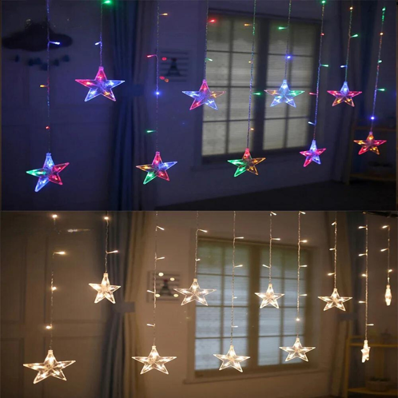 LumieresFestives Candle Lantern - Enchanting Stars and Moon Snake