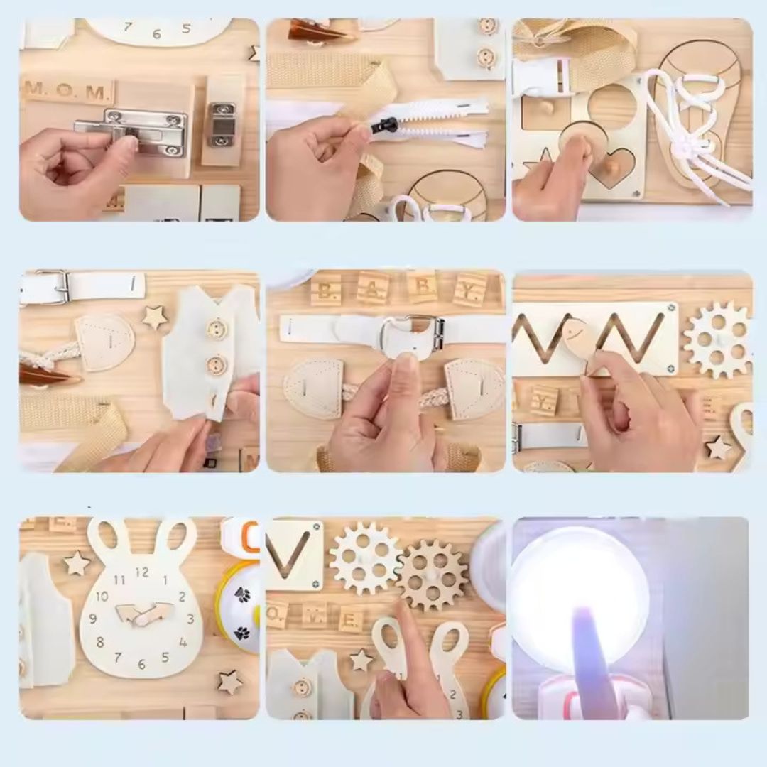 WoodPlay Board – Educational Playboard for Creativity