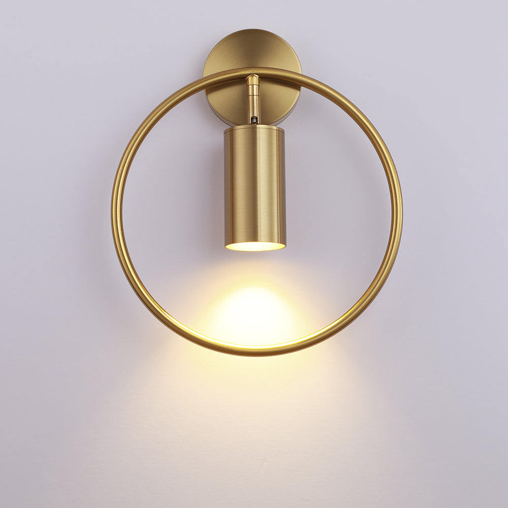 OpulentGlow Heat Lamp - Golden Elegance for Your Interior