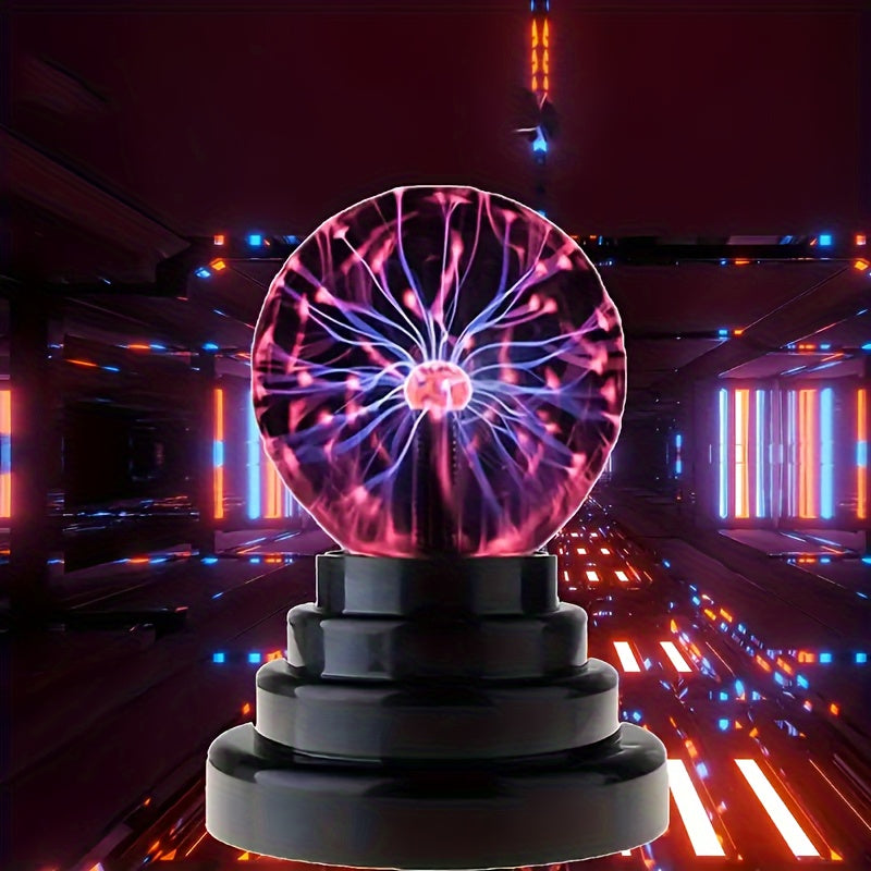 PlasmaGlow - Interaktiv LED Plasmaboll med USB