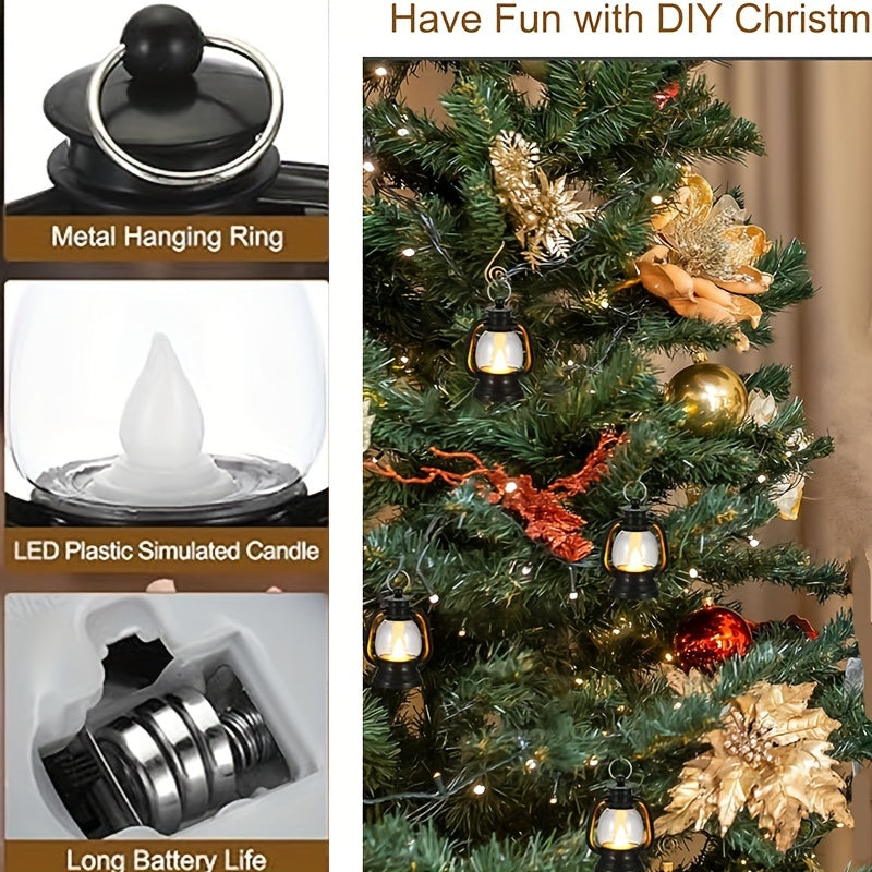 Retro LED Mini Lanterns – Atmospheric Lighting for Parties
