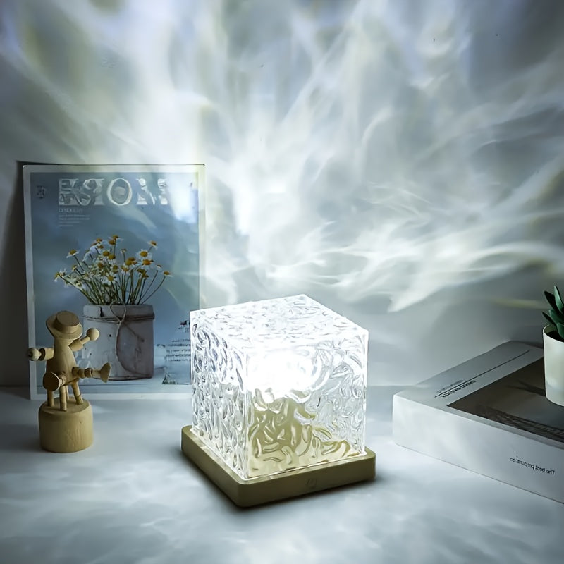 LumiGlow – Modern USB Night Light with Touch Control