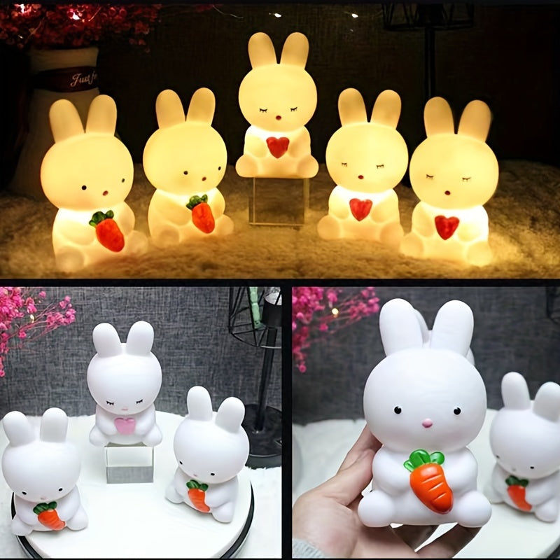BunnyGlow – Söt LED nattlampa för atmosfär