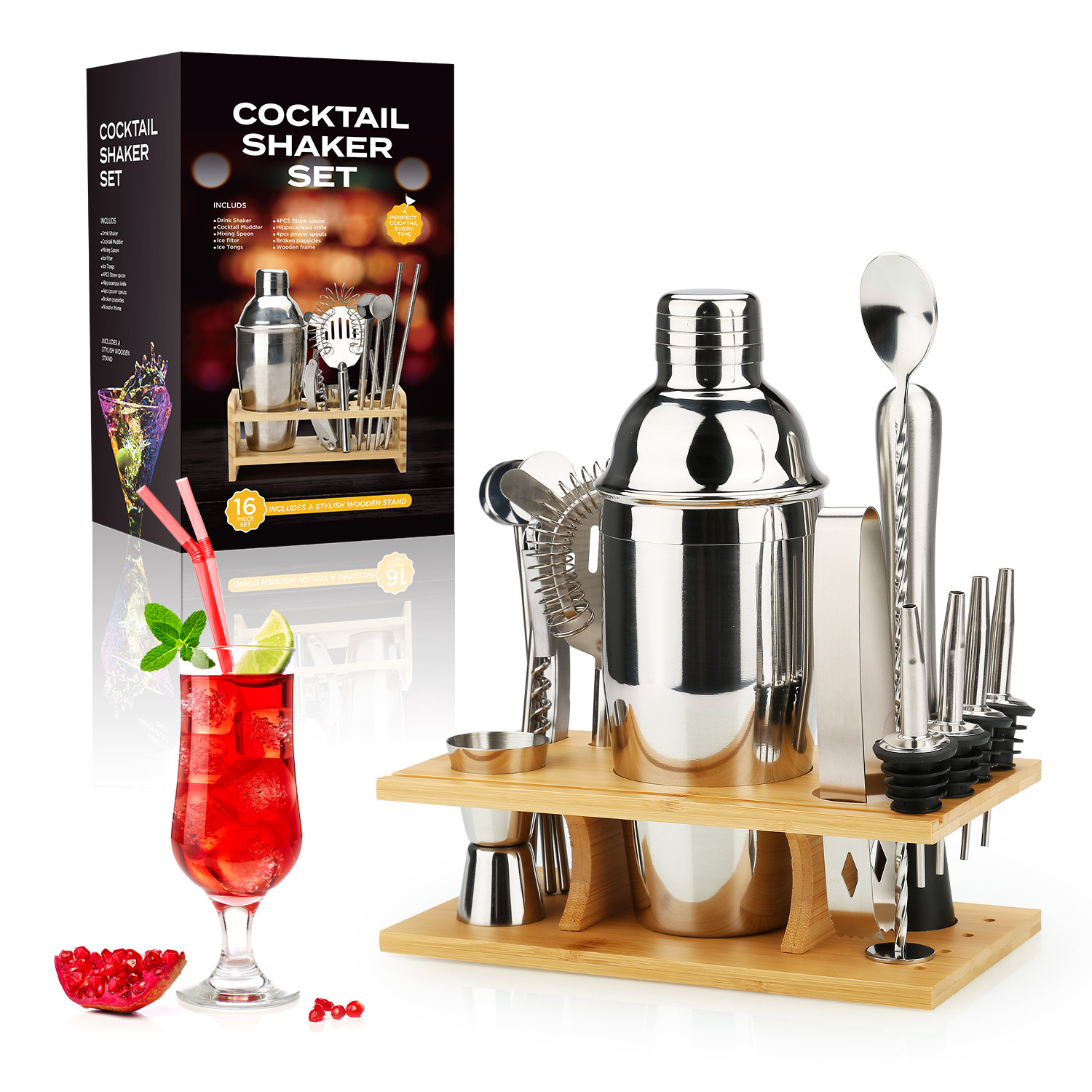 Mixology Master Set - LUXURY Cocktail Tools for the Home