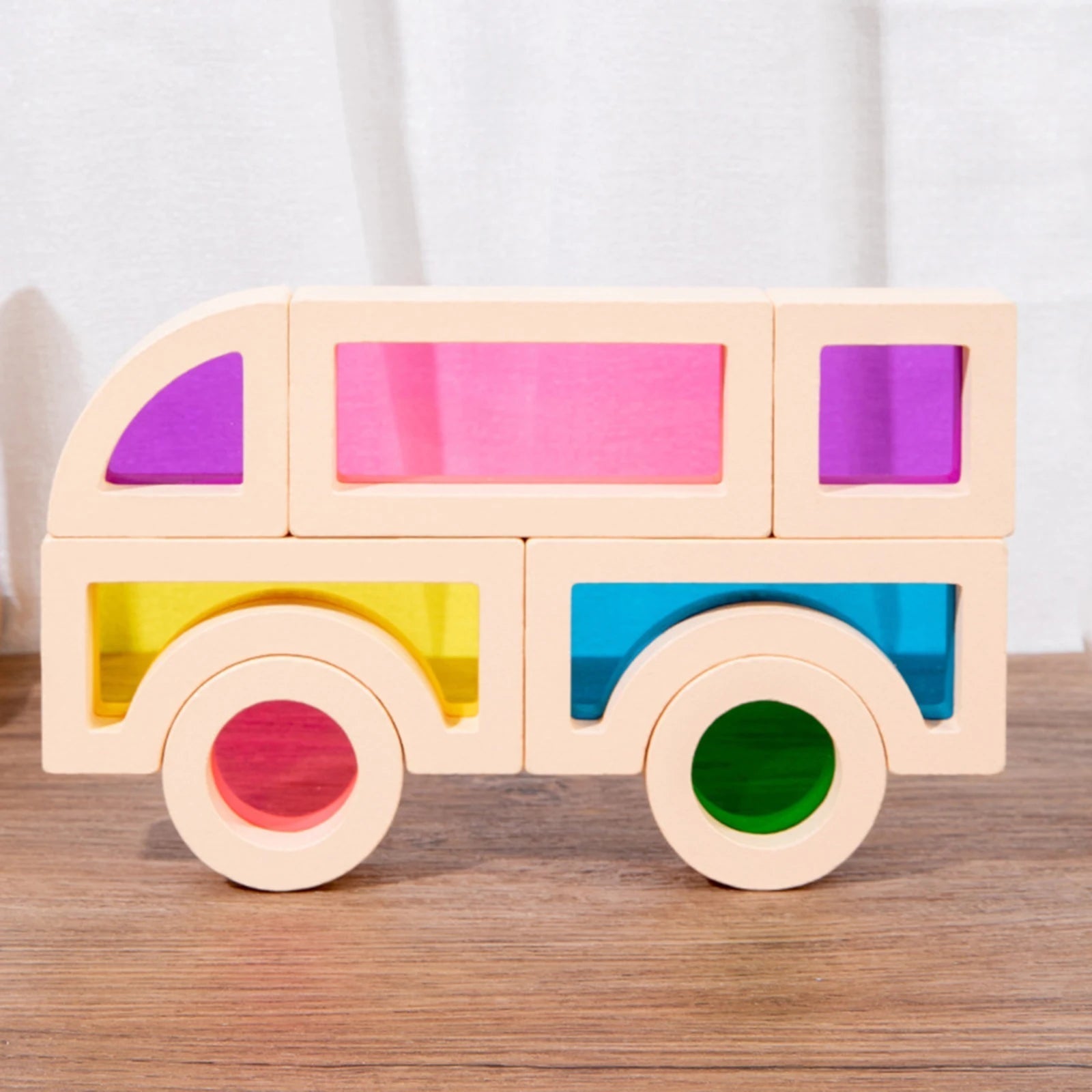 CreativeBlocks – Colorful Wooden Building Blocks for Kids