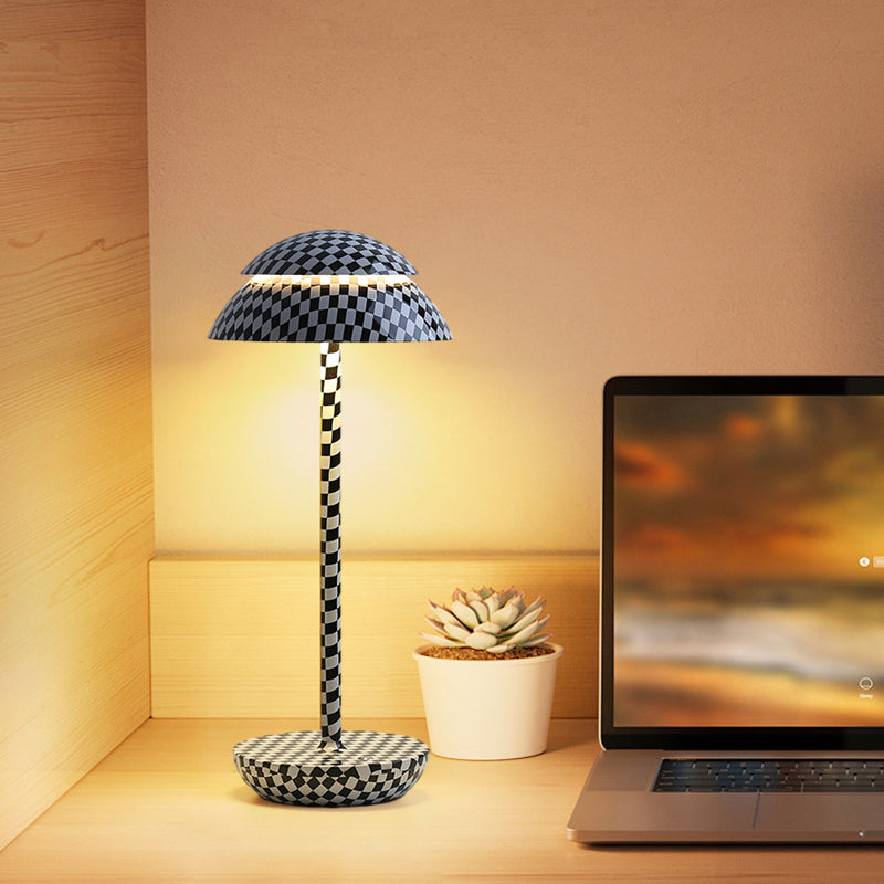 Aurelia Noire - Rechargeable Wireless Table Lamp with Built-in LED Lighting and Battery