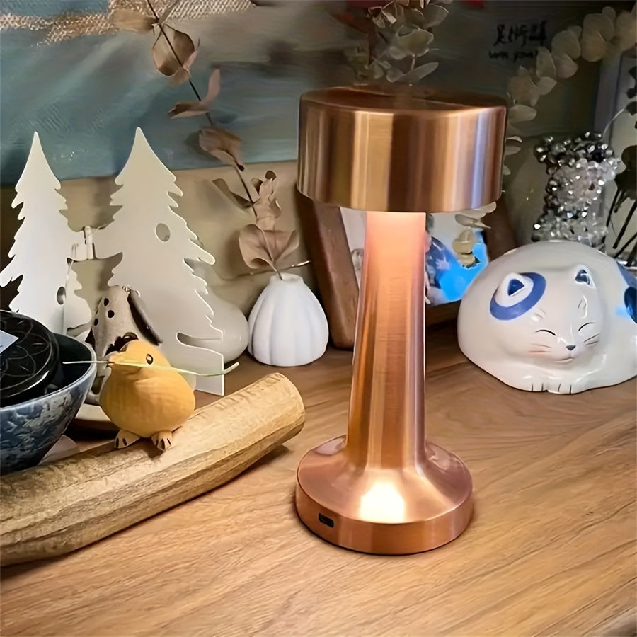 AuroraDesk - Modern Touch LED Desk Lamp with USB