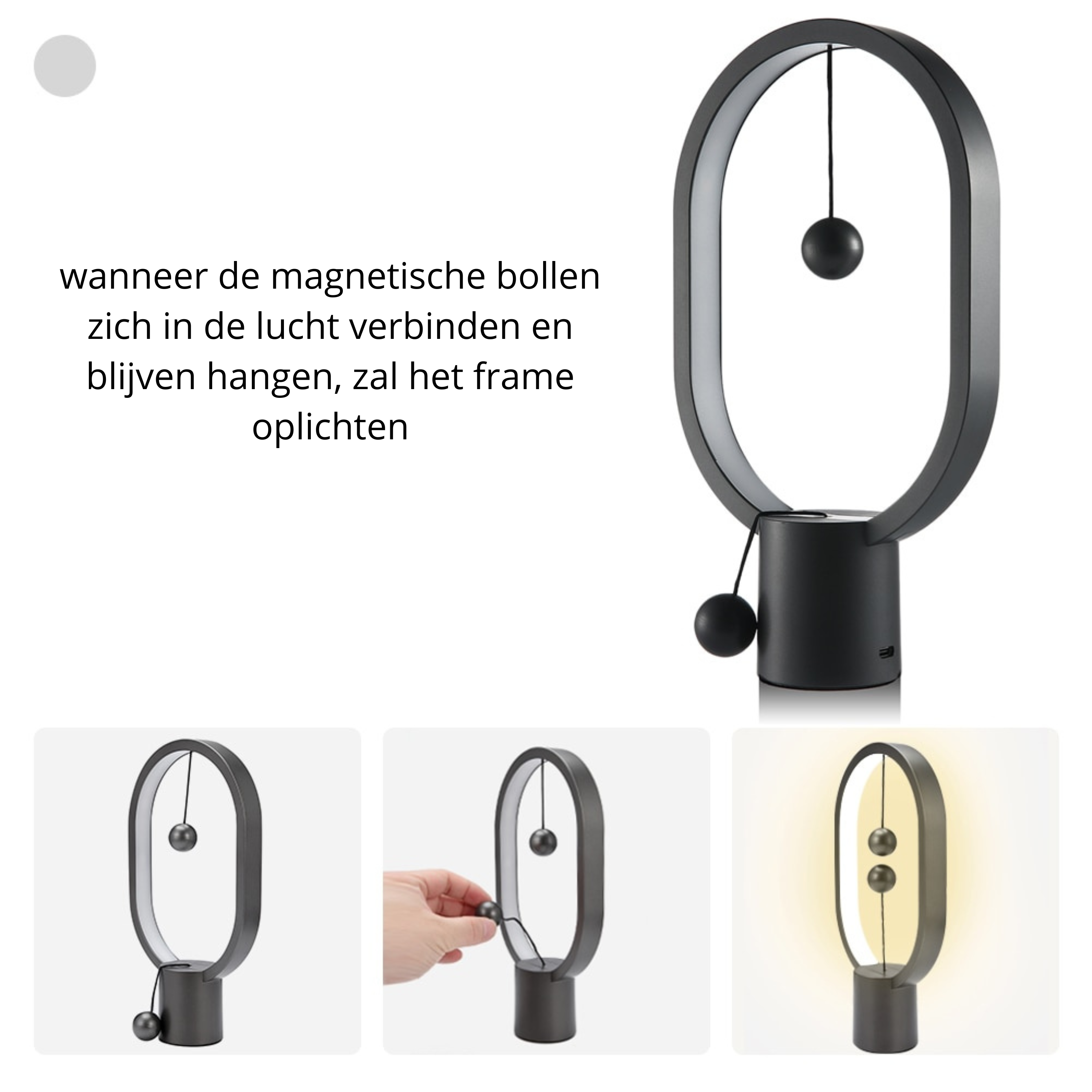 GlowSphere Table Lamp - Atmospheric Lighting for the Home