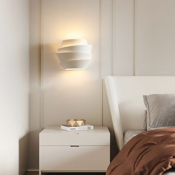 ShineLux - Modern Wall Lamp with Double Light Points in Iron