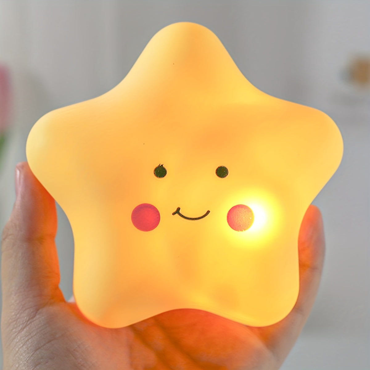 StarGlow Night Light - Magical Pentagram for Children's Rooms