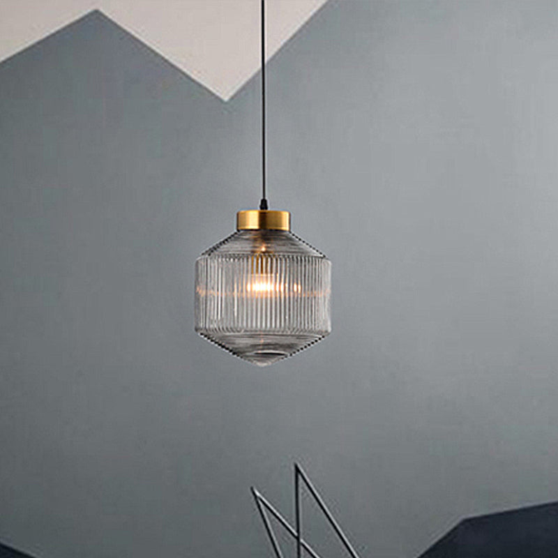 GlowCandle Ceiling Lamp - Modern Glass Chandelier for Interior Design