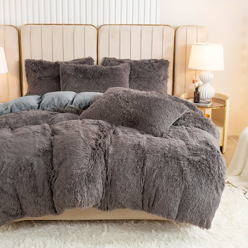 ZipSoft - Luxurious Plaid Bedding Set for All Seasons