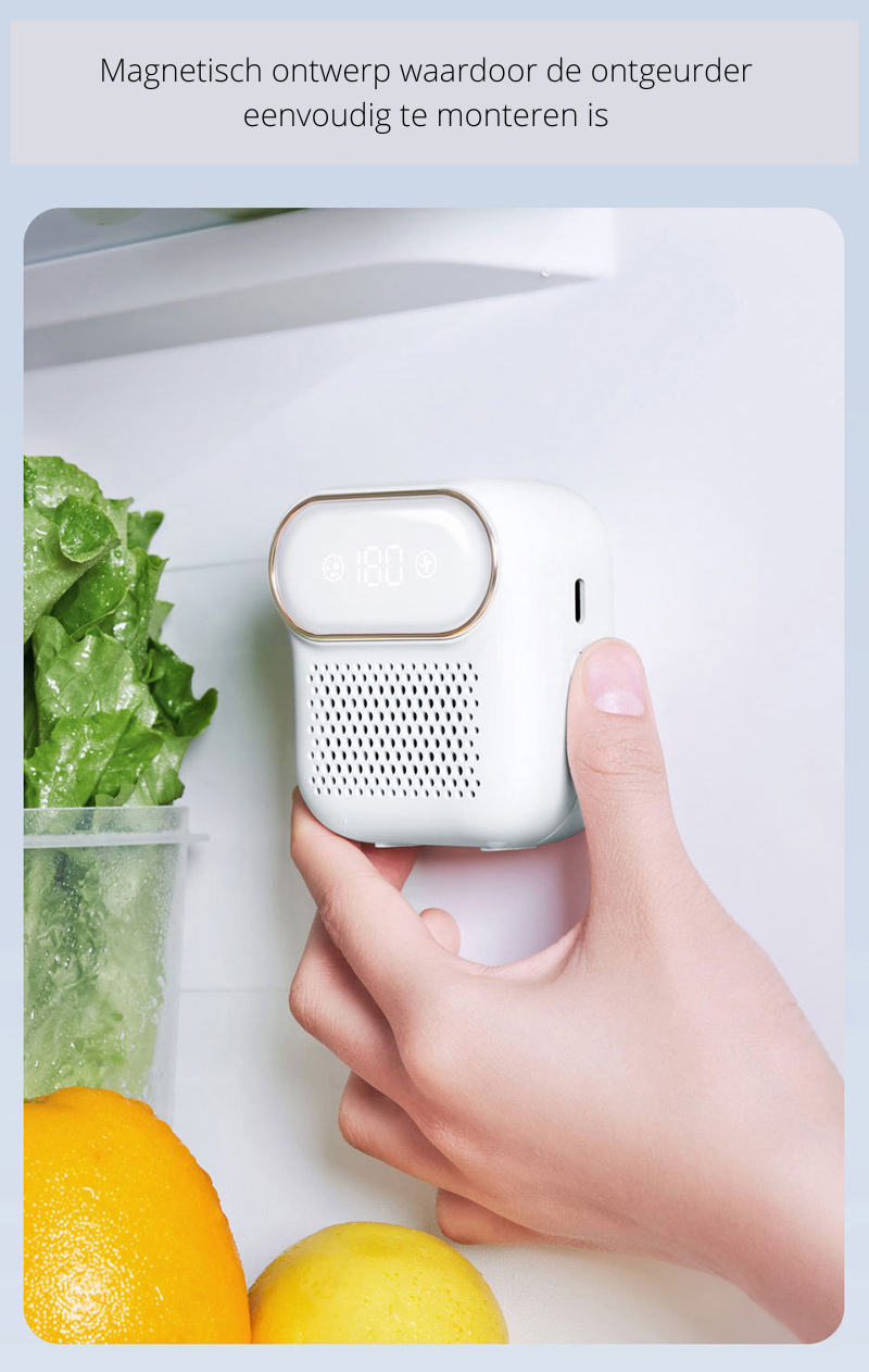 FreshBreeze - Refrigerator dehumidifier against odors