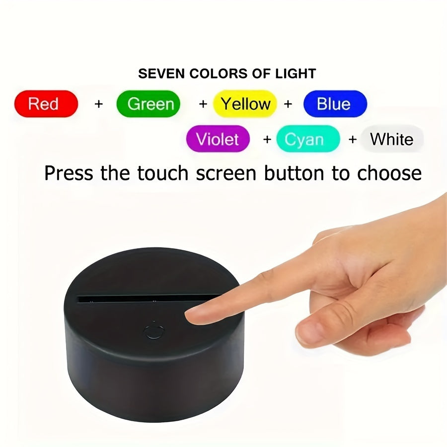 GeoLume - 3D LED Desk Lamp with Touch