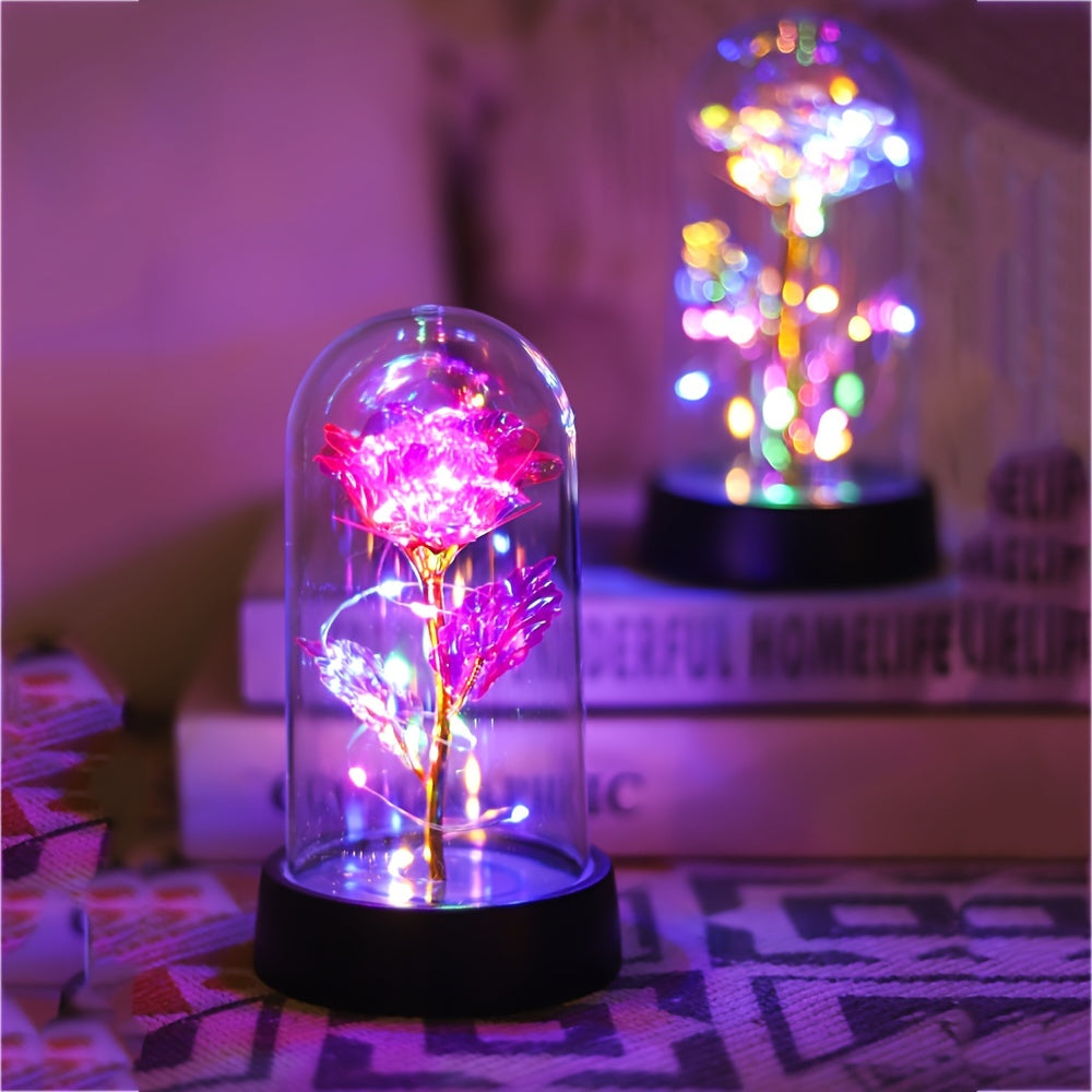 GoldenRose – Luxe Rose Lamp for Interior Decoration
