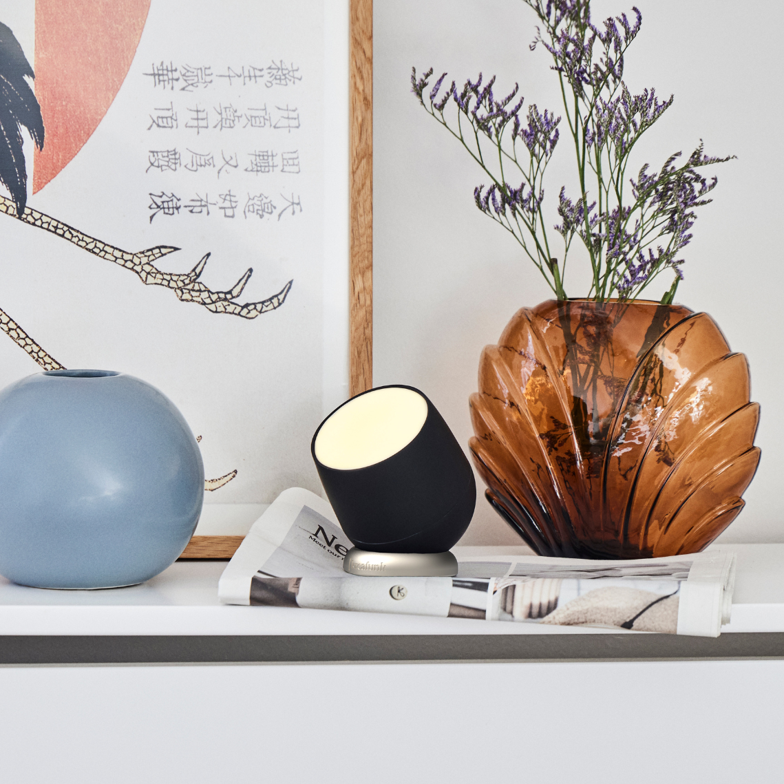 GlowTouch - Dimmable Wireless Table Lamp with Touch Control