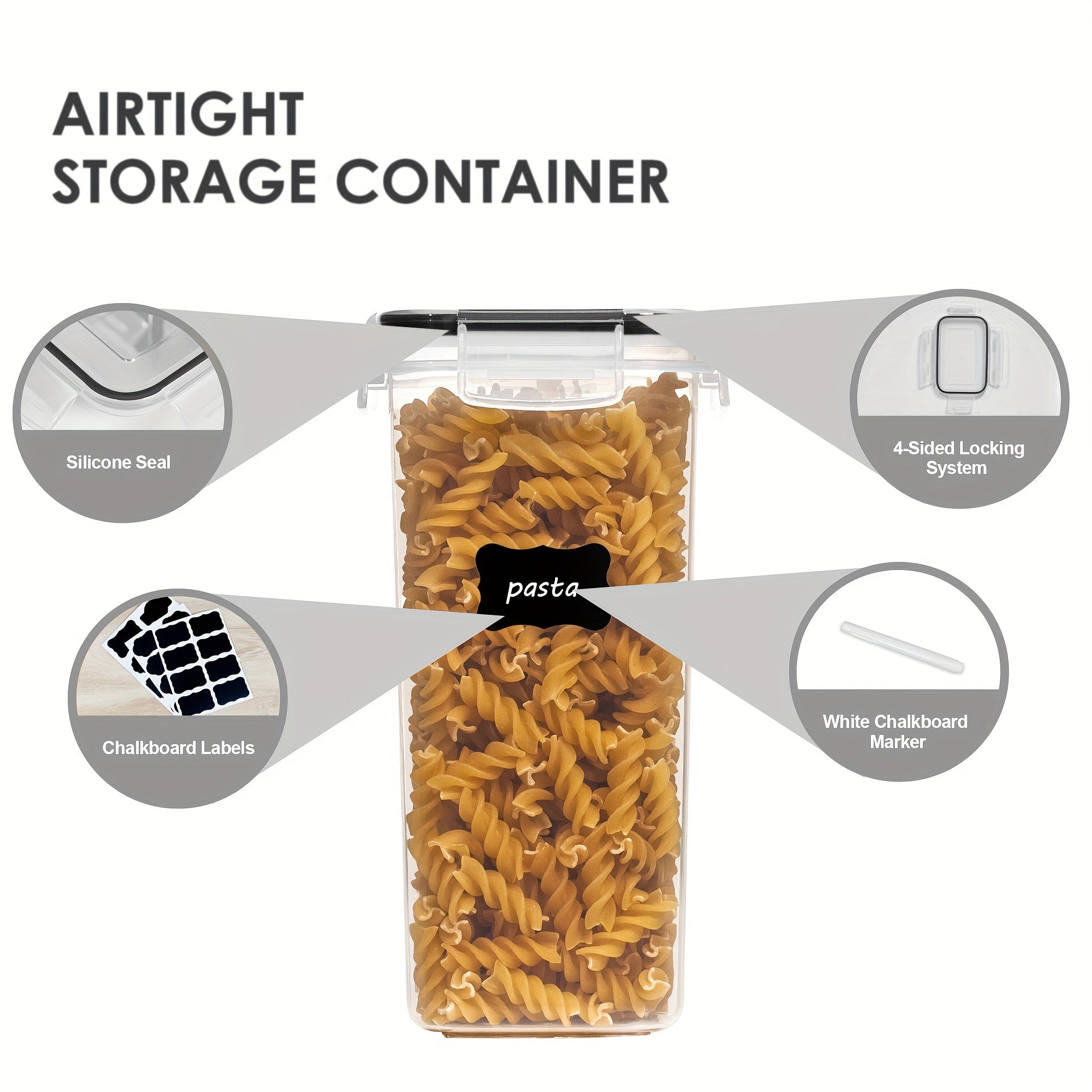 FoodSaver Set - 24 Airtight Storage Containers for Kitchen Organization