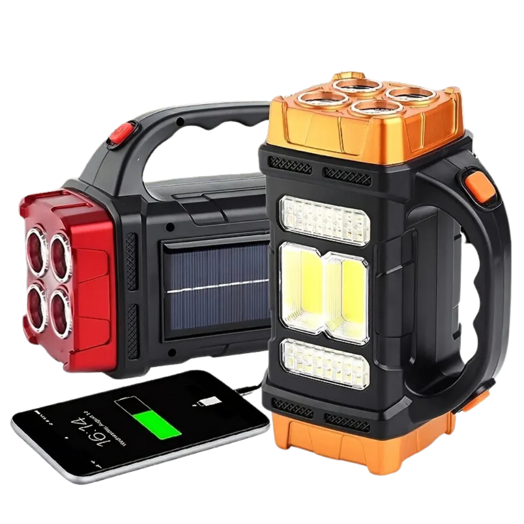 SolarBeam - 3-in-1 Emergency Light with Solar Energy
