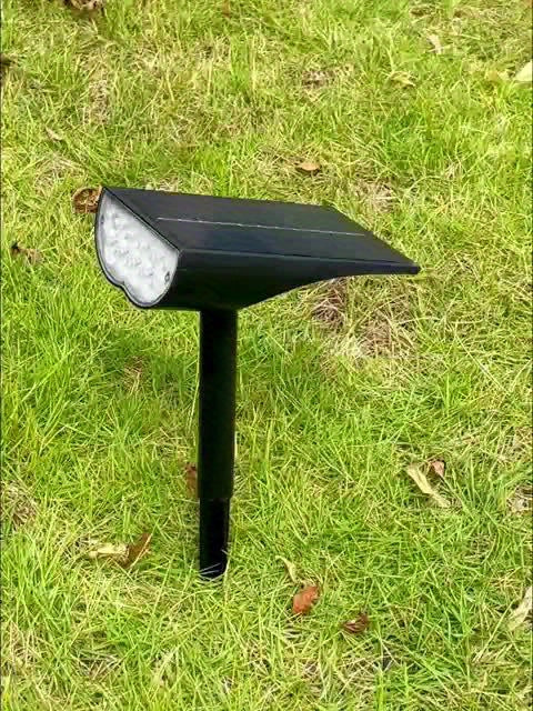 SolarGlow – 9 LED Trädgårdslampor för Utomhusbruk