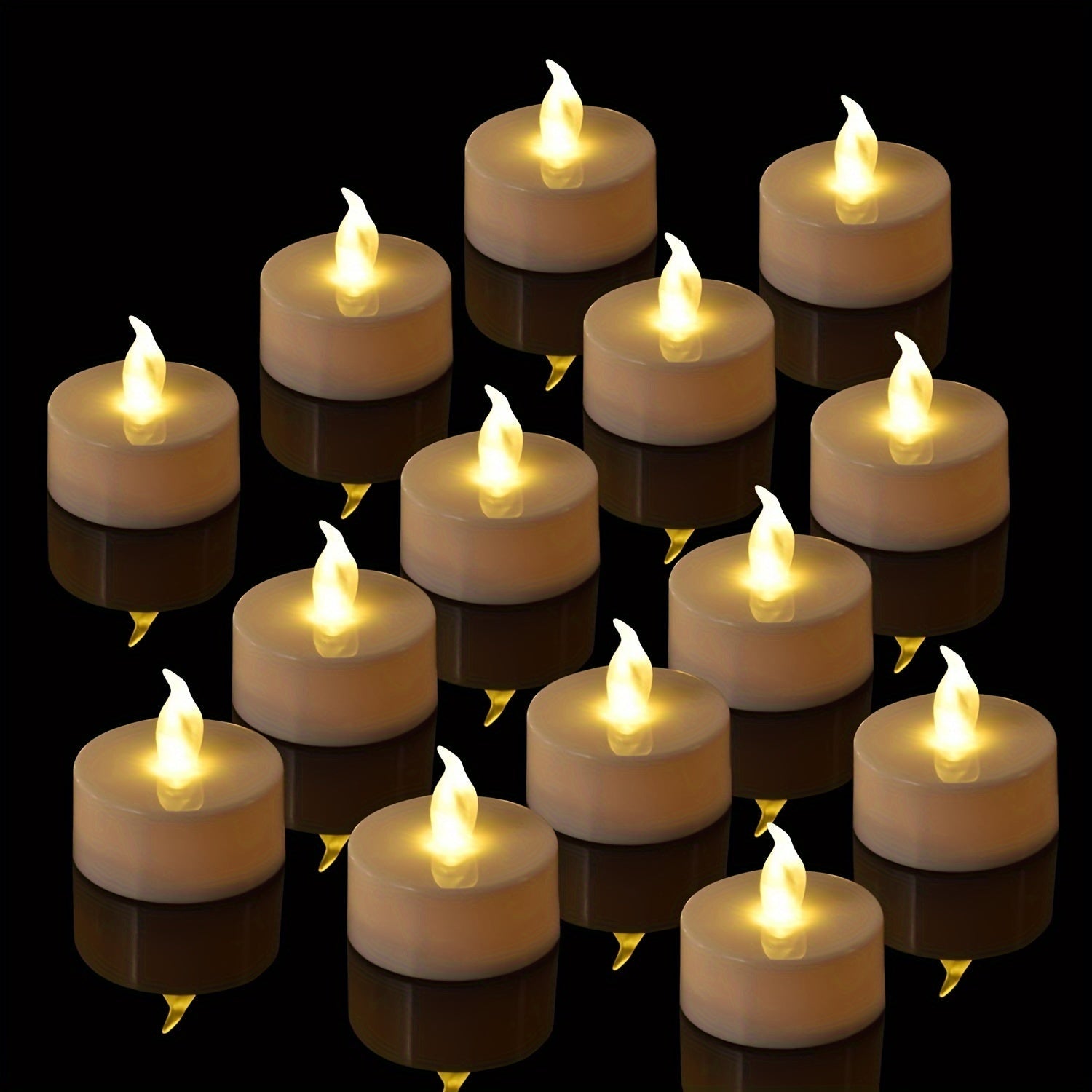 FlameFree LED Tealights – Atmospheric Lighting for All Occasions