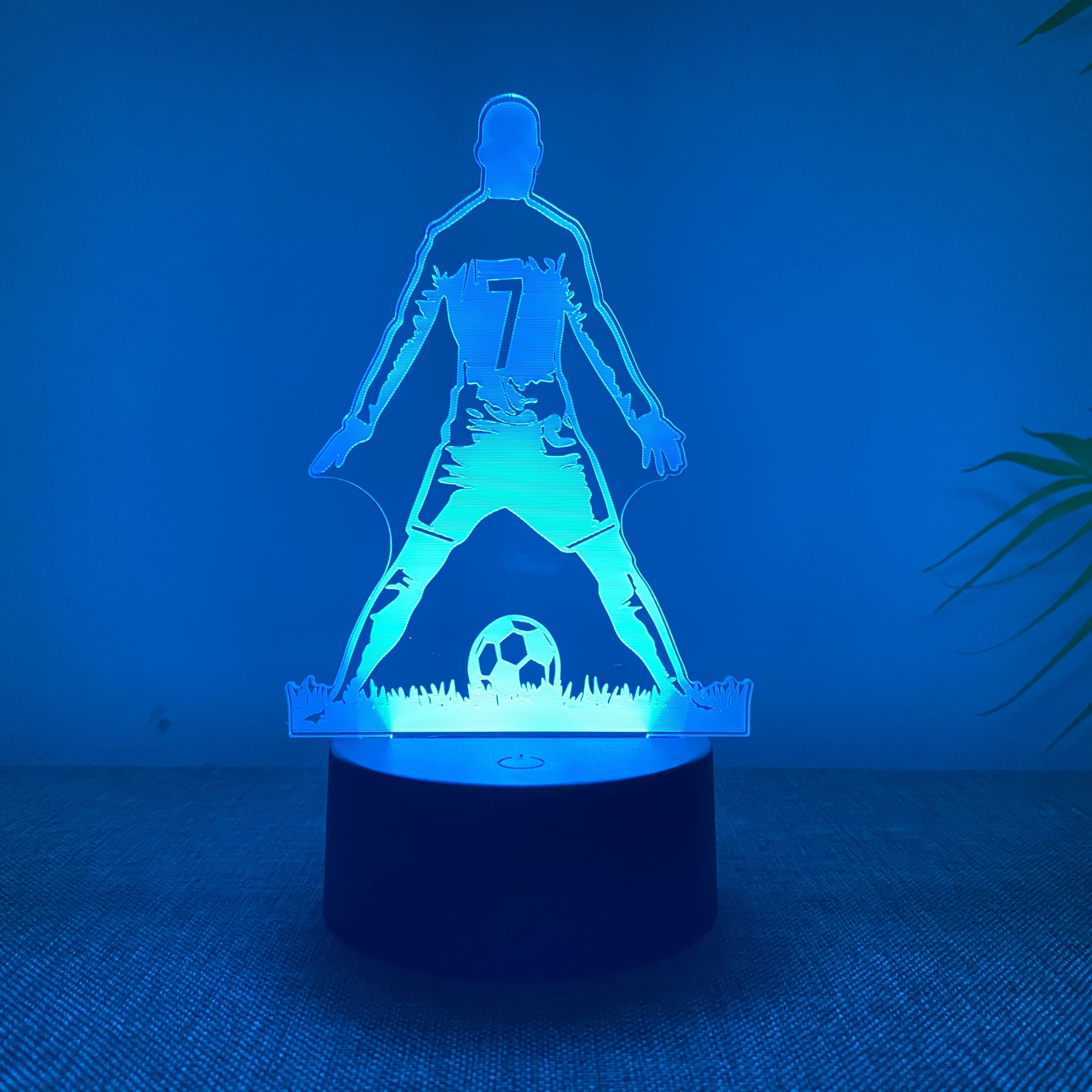 SportGlow – 3D Football Player LED Mood Light with Color Change