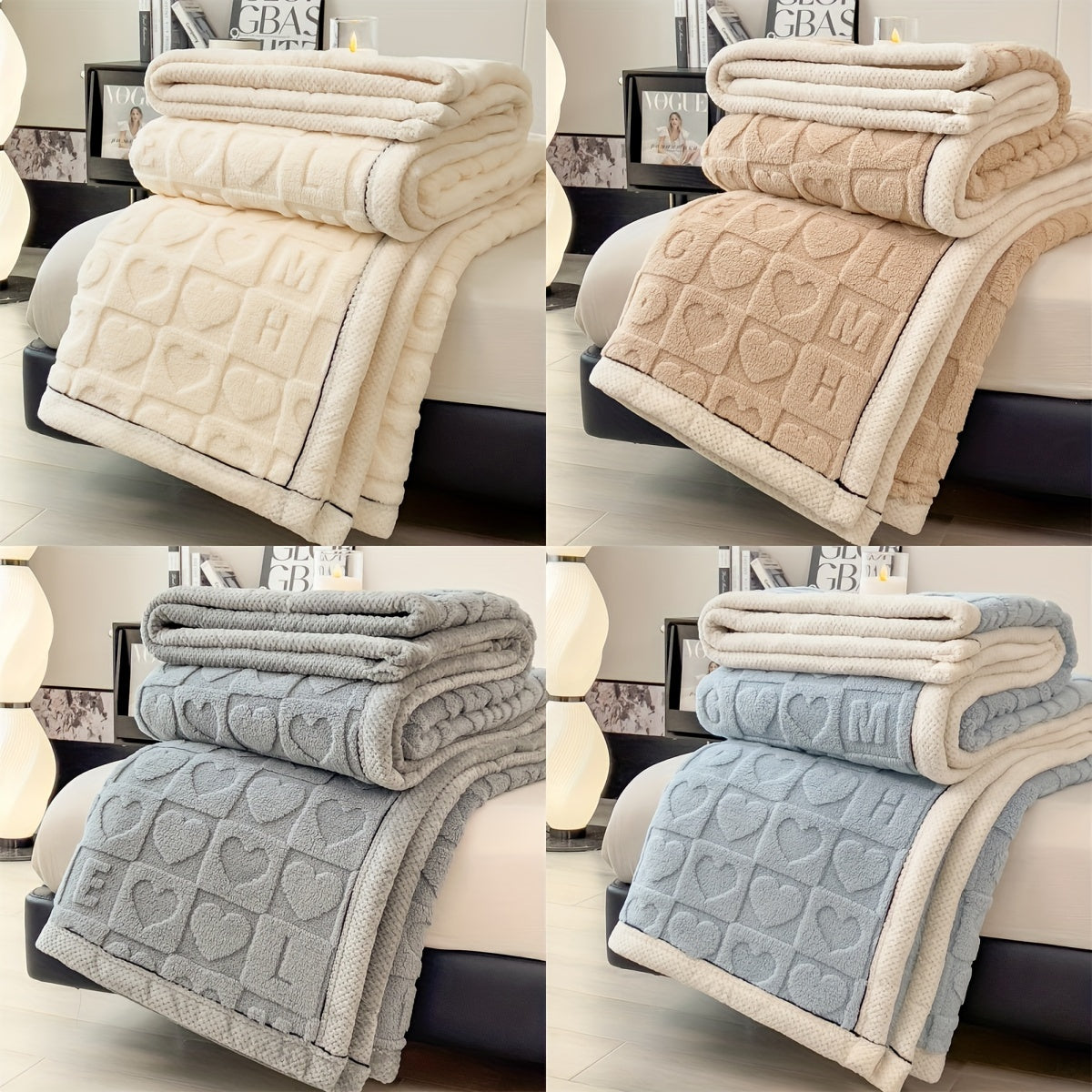 Stylish Coral Fleece Blanket for Ultimate Comfort