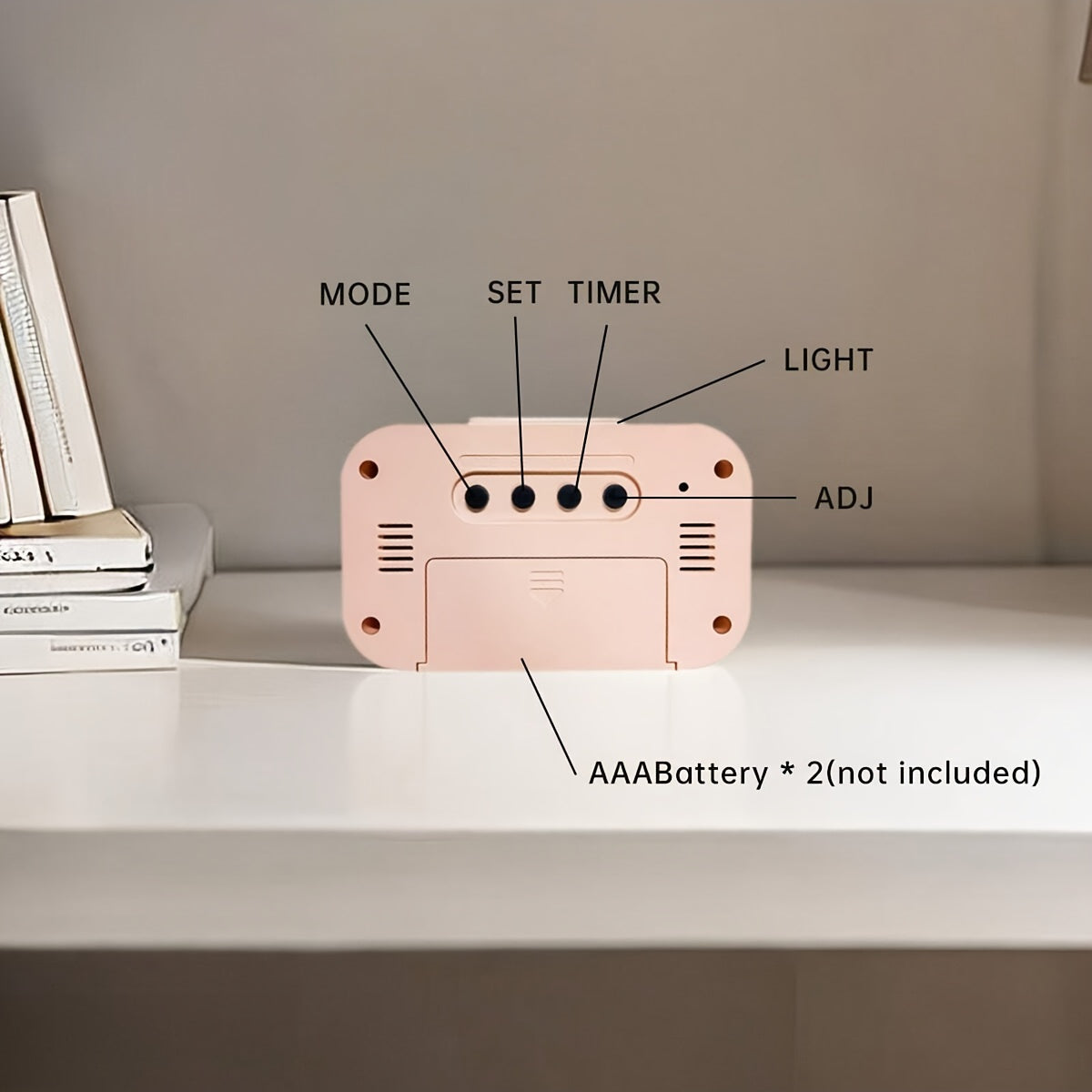 GlowClock - Stylish Digital Alarm Clock with Lighting