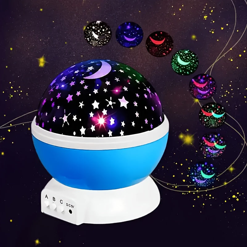StarGlow Projector - LED Night Light with Colors and USB