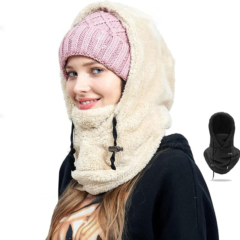 FrostGuard 3-in-1 Winter Hat - Warm & Windproof
